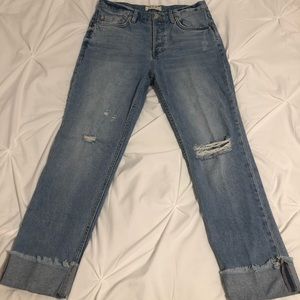 Free People | We the Free | Slouchy Cuff Jeans